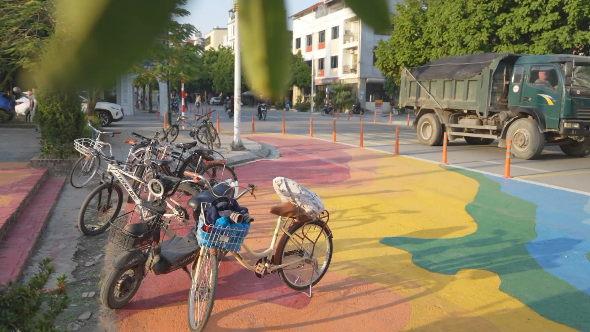 Dự án giao thông thân thiện tại phố Gia Thượng